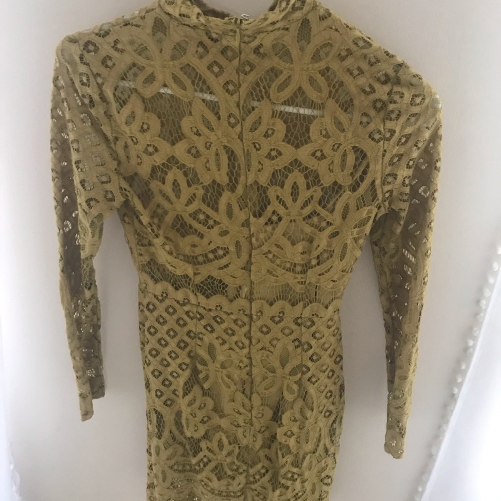 Long sleeve mini dress